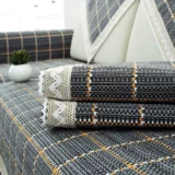 Антистатический электрический нескользящий диван на четыре сезона, современная индивидуальная подушка, из хлопка и льна