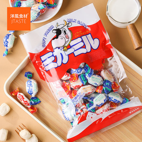 日本进口富士屋牛乳味糖