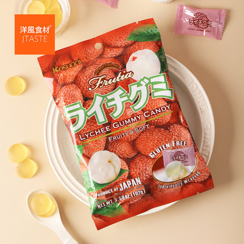 日本进口春日井荔枝味软糖