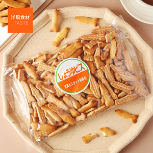 日本进口零食品松永酱油饼干310g开学休闲办公室小零食