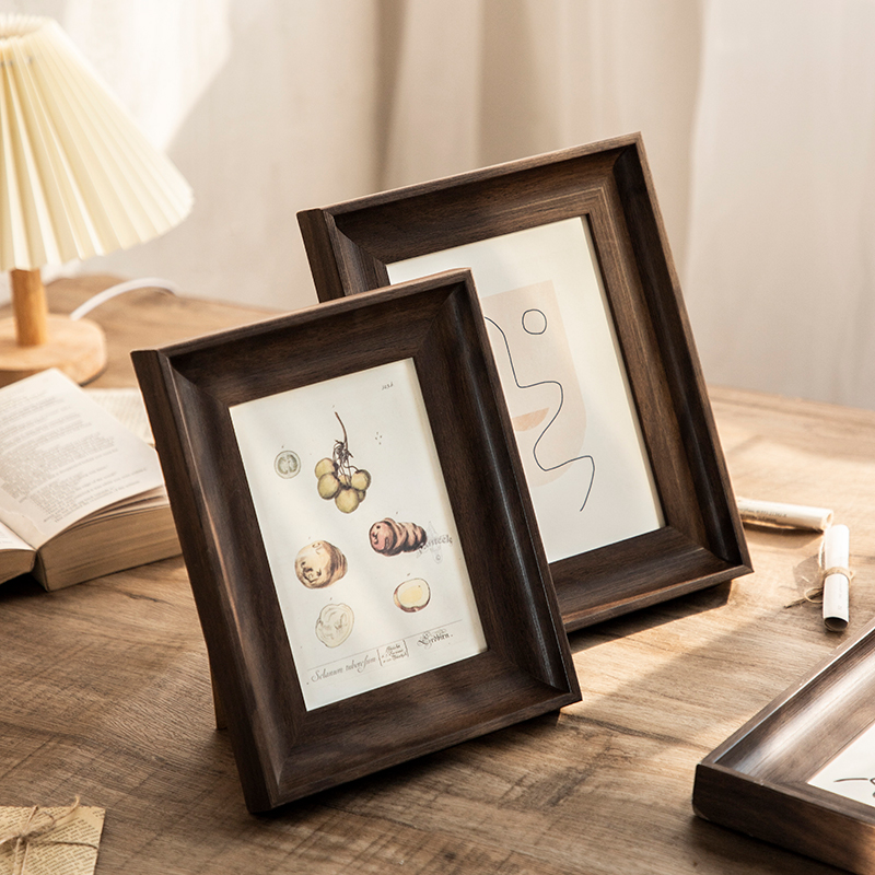 简约北欧正方形洗照片做成t相框摆台6寸7寸8寸照片框相片像框定制