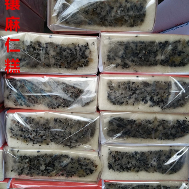 合肥巢湖特产四镶麻仁糕纯手工制作烔炀镇传统糕点