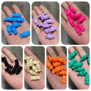 烤漆实糖果手绘底胚优质百搭甜美可爱DIY抖音手包链钥匙扣女配饰