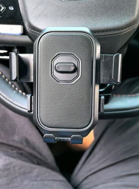 方向盘手机支架车载横竖屏360度便携2025新款接娃等人懒人手机夹