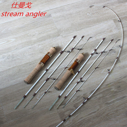 仕曼戈弹射竿四节便携