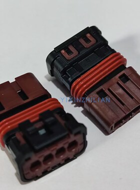 JAE MX80A04SZ1B 原装4P胶壳  2.54mm间距塑壳 4孔接插件