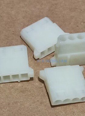 泰科连接器 TE 1-480424-0 原装4P胶壳  5.08mm间距 4孔塑壳正品