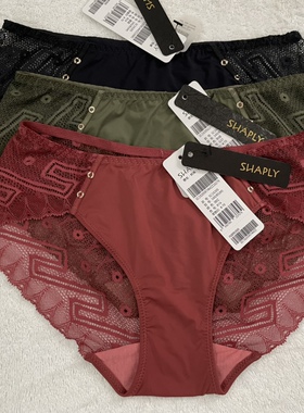 莎莲妮 SC19205 性感舒适透气内裤性感蕾丝低腰三角裤