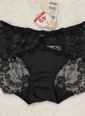依曼丽 YC19837 性感舒适透气蕾丝快干低腰三角裤