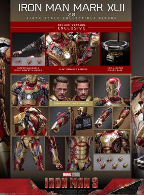 HOTTOYS HT 1/6 MMS758 MMS759 钢铁侠3Mark42 MK42 2.0 合金接单