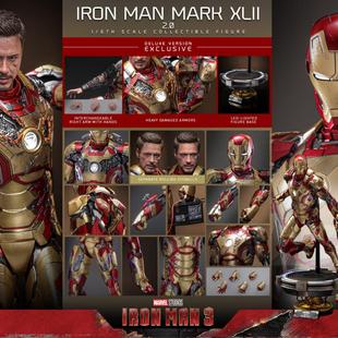 HOTTOYS HT 1/6 MMS758 MMS759 钢铁侠3Mark42 MK42 2.0 合金接单