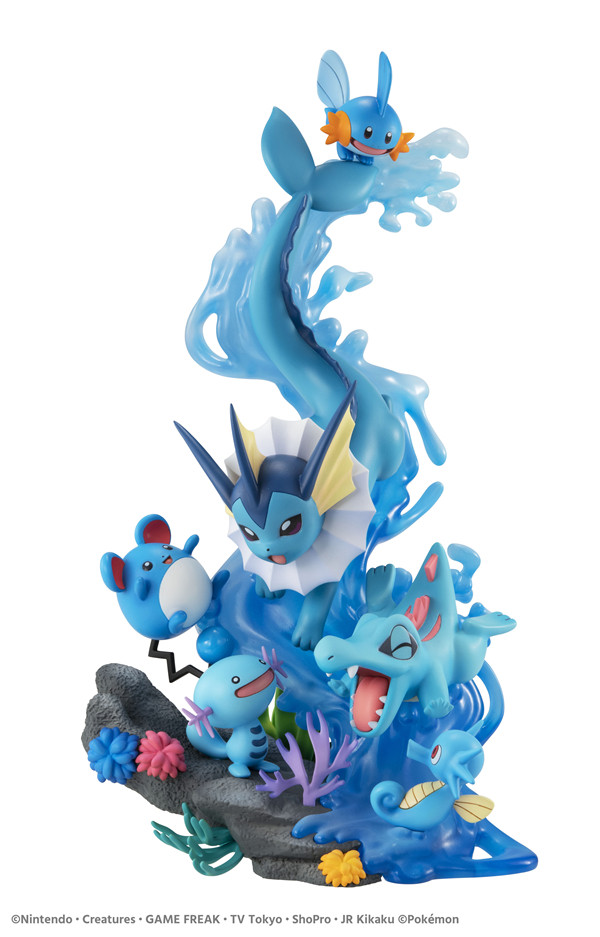 megahouse gem精灵宝可梦 水系集合 水伊布特典版 现货