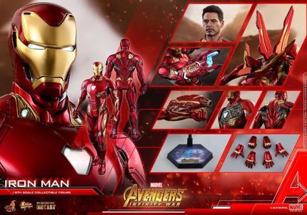 HotToys 1/6 压铸合金 复仇者联盟3 钢铁侠MK50 MMS473D23