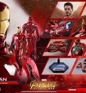 HotToys 1/6 压铸合金 复仇者联盟3 钢铁侠MK50 MMS473D23