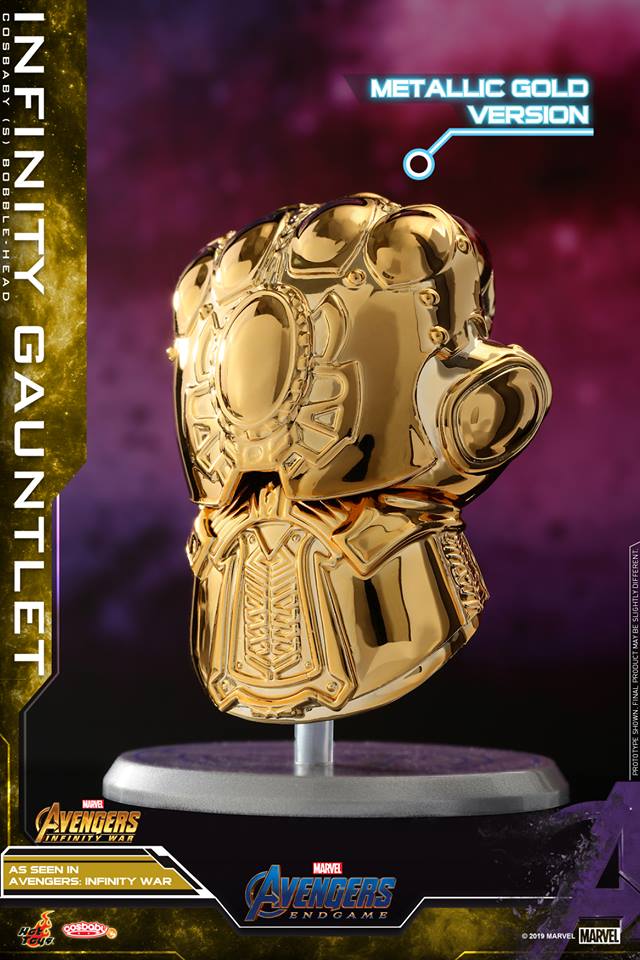 hottoys cosb590 复仇者联盟4终局之战灭霸无限手套电镀版 现货