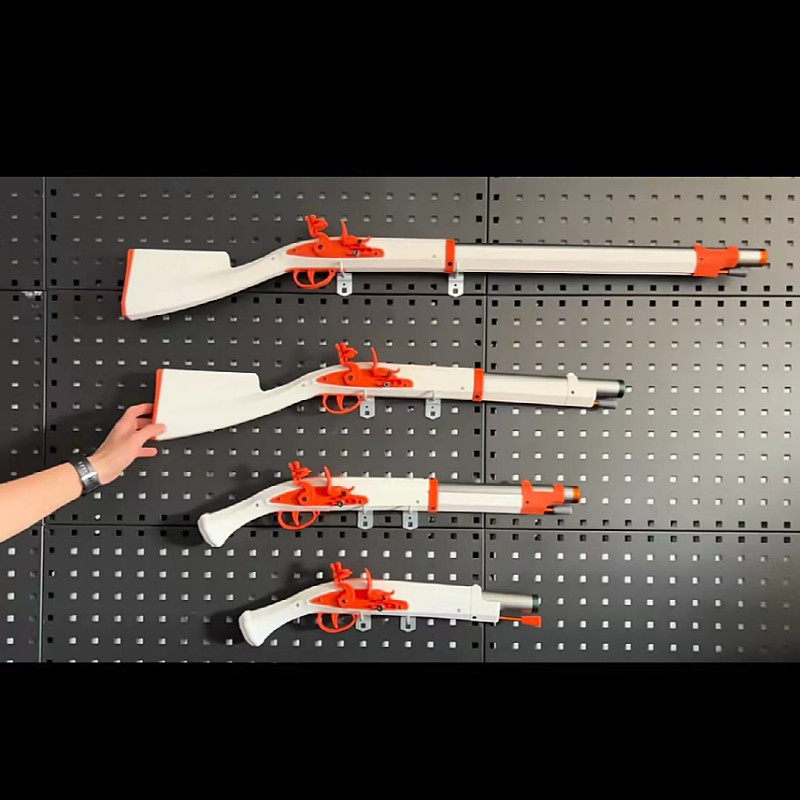 经典火铳复古手动燧发枪英式西洋枪软弹玩具发射软弹cos工艺模型