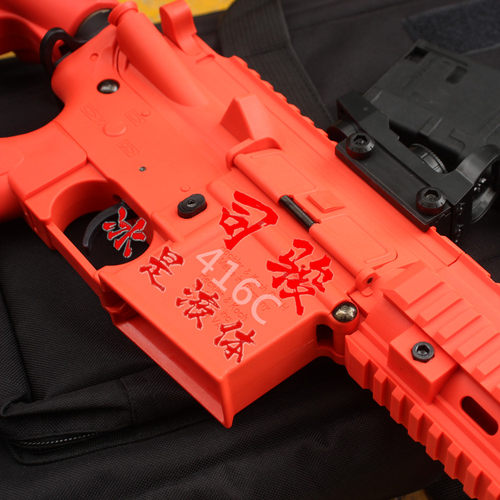 司骏hk416c分体金波空挂