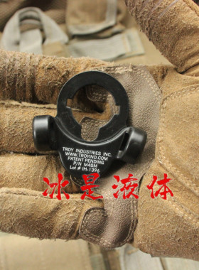 TORY背带挂环 刻字金属QD背带扣环 P90