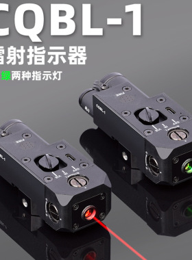 CQBL-1激光指示器激光指示器红绿镭射归零战术盒激光鼠尾战术手电