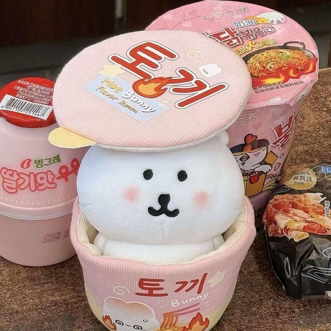 可爱火鸡面娃衣10cm娃衣公仔棉花娃娃收纳娃盒头套高颜值装饰