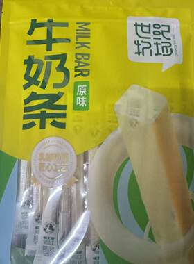 世纪牧场牛奶条酸奶味256g