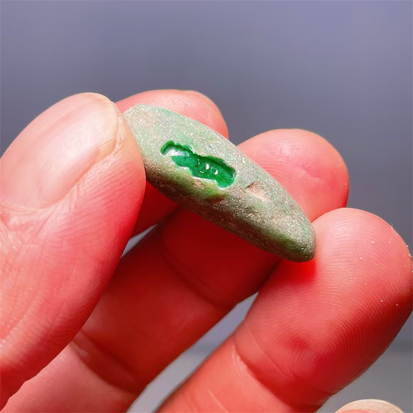 精品缅甸天然翡翠原石色料