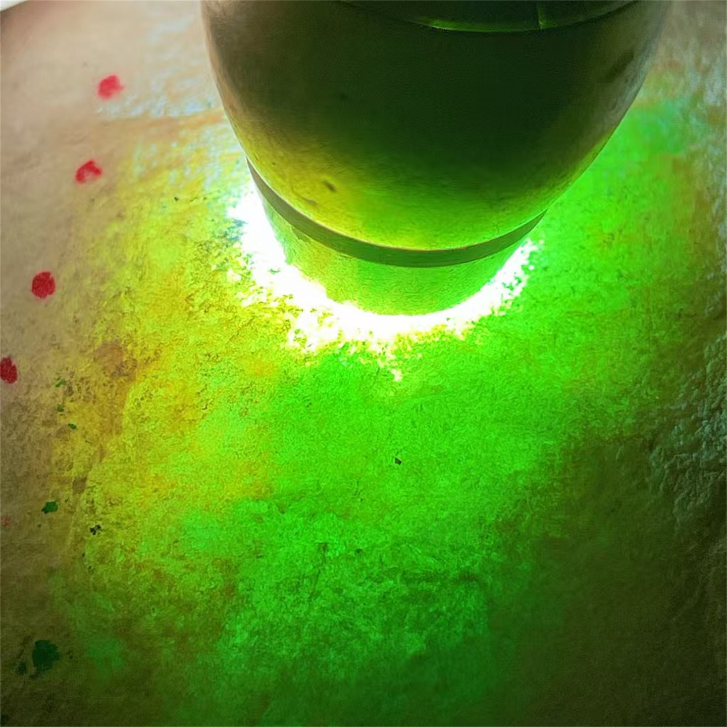 AA21262缅甸天然翡翠原石老坑木那场口飘花手镯料 重2.1公斤