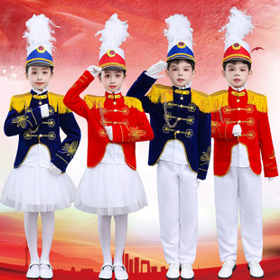 幼儿园鼓号中小学生队新款服装少先队鼓手乐队仪仗队服装鼓号服服