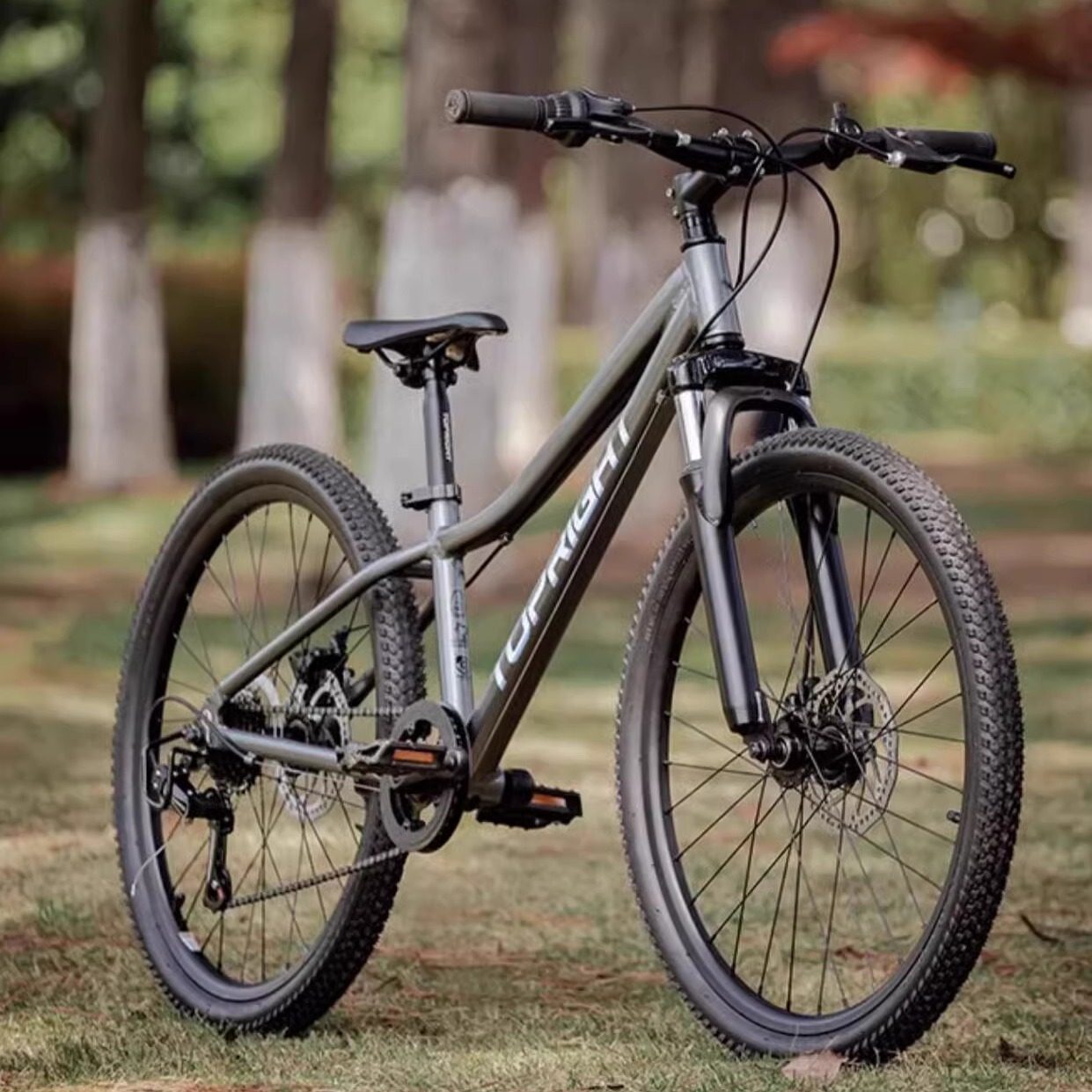 途锐达儿童自行车青少年初中生男女20/24/26寸机械碟刹变速山地车