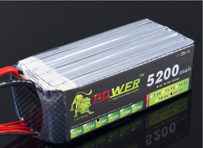 狮子穿越机电池8000毫安6S11.1v22.2vRC车模大脚车攀爬车航模电池