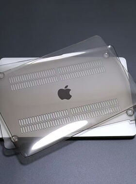 适用2020年MacbookAirM1保护壳Pro13寸苹果笔记本电脑2025款MacbookPro14M5水晶透明保护套M2M3M4外壳配件