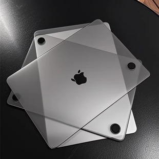 适用MacbookAir保护壳M1M2M3超薄磨砂苹果笔记本电脑2024款MacbookPro14寸M4外壳Pro13A2338保护套配件