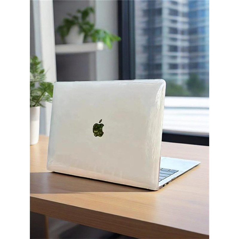 适用MacbookAirM2M3保护壳苹果电脑2020年Pro13寸M1水晶透明外壳24款MacbookPro14M4保护套配件