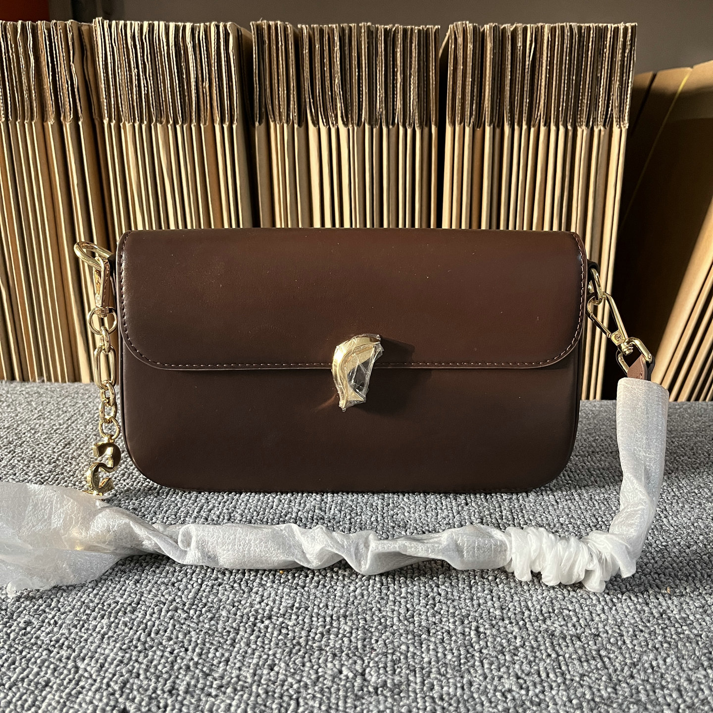 真皮牛皮女包小方包女单肩斜挎包