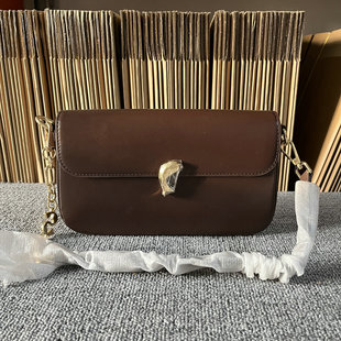 公司单 真皮牛皮女包腋下包小方包女高级感小众设计单肩斜挎包