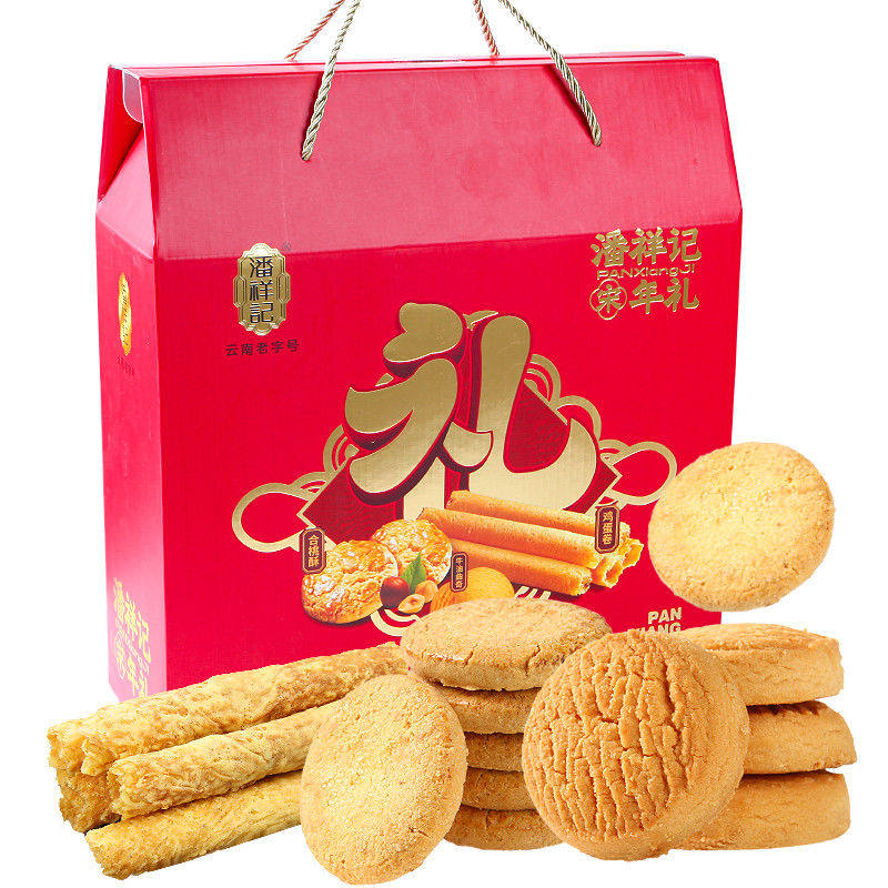潘祥记年货富春礼盒1000g年货礼盒团购,零食/坚果/特产,糕点礼盒/伴手礼,淘宝优惠券,粉丝福利购,淘宝优惠卷