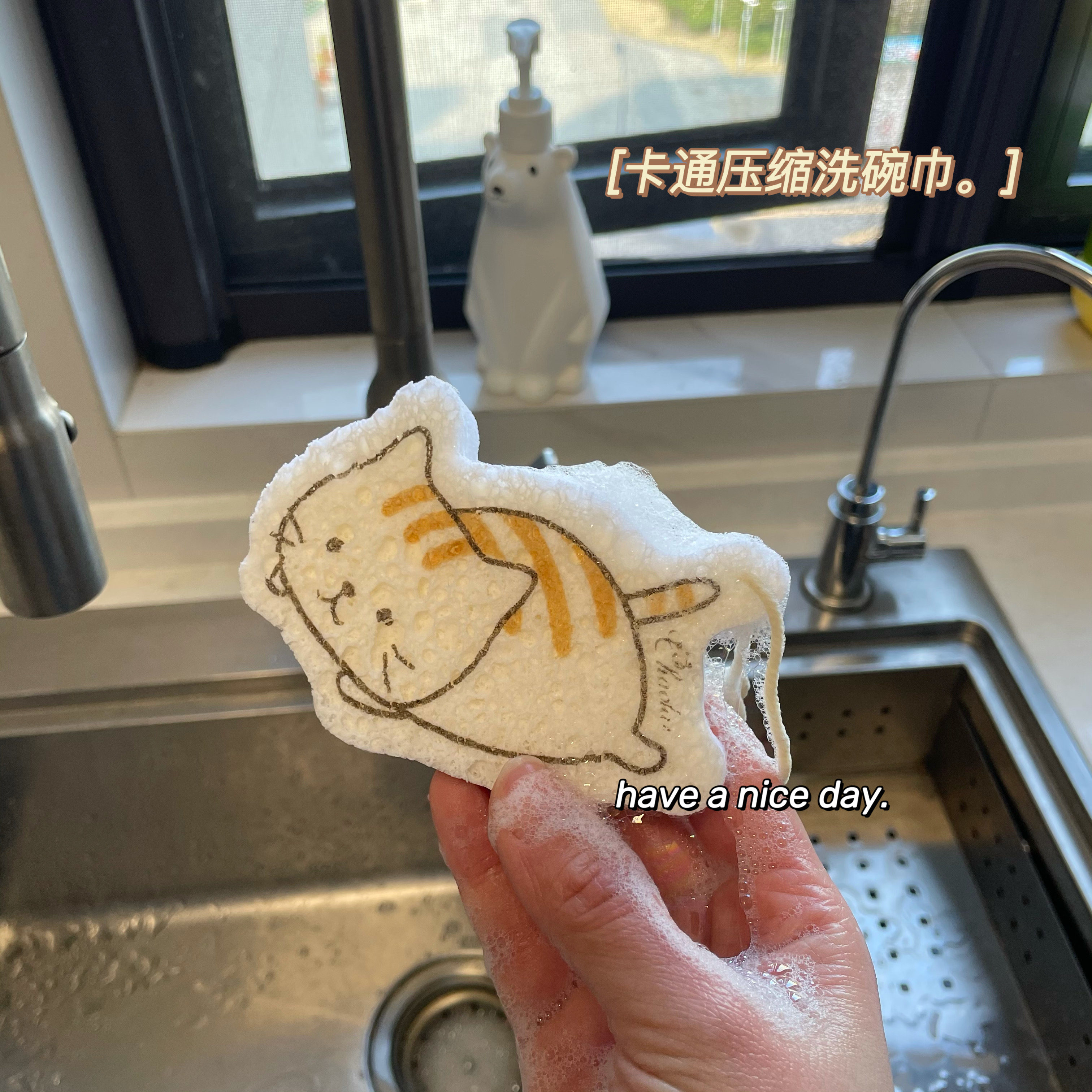 ins洗碗海绵擦厨房刷碗抹布清洁吸水海绵木浆棉压缩洗碗布不沾油,家庭/个人清洁工具,海绵擦,淘宝优惠券,粉丝福利购,淘宝优惠卷