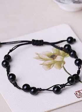 古风森系本命年幸运红玛瑙手链