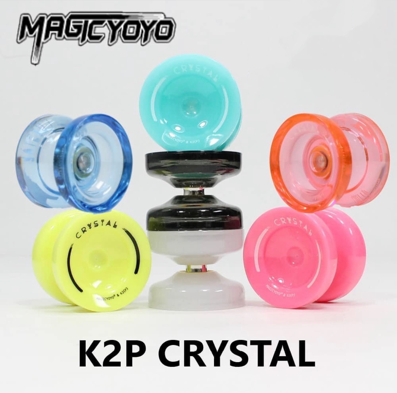 新手入门 悠悠球 水晶K2-crystal 专业花式溜溜球 magic yoyo鬼手