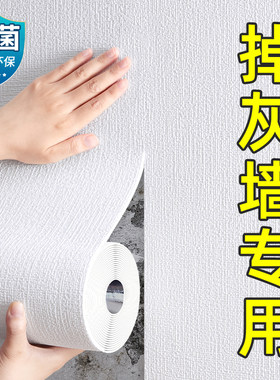 加厚墙布无缝全屋电视背景墙纸自粘壁布2024新款卧室墙壁包安装