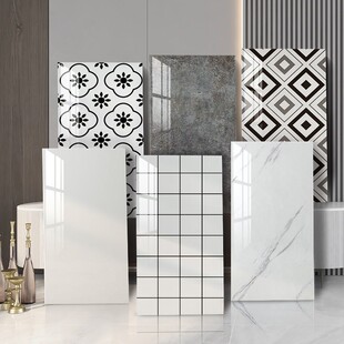 铝塑板墙贴自粘墙面遮丑神器3d立体防水防潮墙板卫生间仿瓷砖贴纸