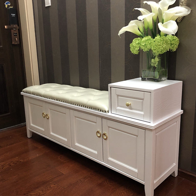 进门口入户可坐式穿鞋凳换鞋凳