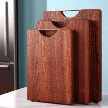 德长乌檀木原木整切砧板无漆无蜡家用整木菜板实木切菜板定制健康