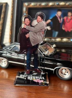 SPN邪恶力量supernatural destiel cockles立牌castiel dean摆件