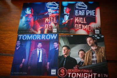 邪恶力量明信片supernaturals