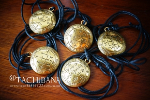 拉斐尔 所罗门之匙大天使 乌列尔 迈克 加百利吊坠项链 麦克