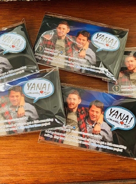 SPN邪恶力量supernatural烤漆徽章cockles yana对话框金属徽章