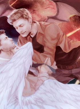 SPN邪恶力量supernatural destiel天使 恶魔 dean castiel海报