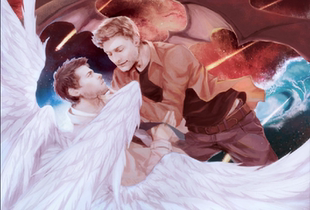 SPN邪恶力量supernatural destiel天使 恶魔 dean castiel海报