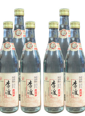 2017年李渡酒吉品40度500ml*2瓶/6瓶浓特兼香型白酒高粱酒老酒